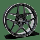 ATS COMPETITION 2 M.BLK/POL LIP | 8,5X18 5-112 E45 C57,10 R12,8 8.5x18 5/112 ET45 CB57.1