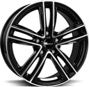 BROCK RC27 BLACK FULL POL 8x18 5/112 ET57 CB66.7