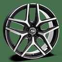 MSW 40 BLK/POL | 8X19 5-130 E40 C66,5 R14 8x19 5/130 ET40 CB66.5