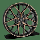 MSW 74 M.BLK/COPPER POL | 8X18 5-112 E35 C73,10 60 8x18 5/112 ET35 CB73.1
