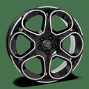 MSW 83 G.BLK/POL | 7X17 4-100 E37 C63,40 60 7x17 4/100 ET37 CB63.4