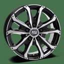 MSW 48 VAN BLK/POL | 7X17 5-130 E66 C89,1 60 7x17 5/130 ET66 CB89.1