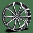 MSW 48 BLK/POL | 9,5X21 5-130 E46 C71,5 R14 9.5x21 5/130 ET46 CB71.5