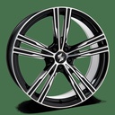 ETA BETA AMOS G.BLK/POL | 8X18 5-108 E40 C63,40 60 8x18 5/108 ET40 CB63.4