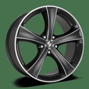 ETA BETA TETTSUT BLK/POL | 7X17 4-108 E25 C65,10 60 7x17 4/108 ET25 CB65.1