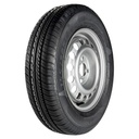 155/80R13 Peräkärryn rengas vanteella 4X13 4/100 ET30 CB57,1 KANTAVUUS 437KG